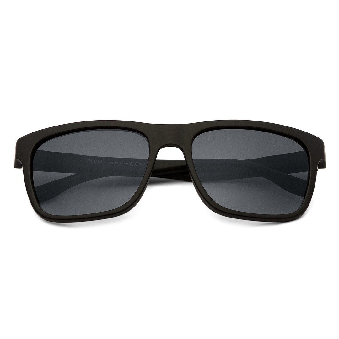 BRANDED Black Full Rim Square right side
