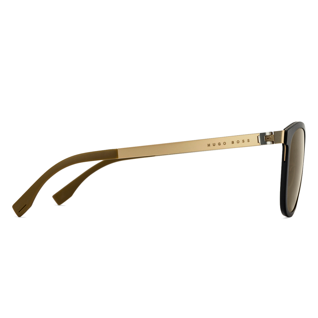 BRANDED Golden Brown Full Rim Square right side