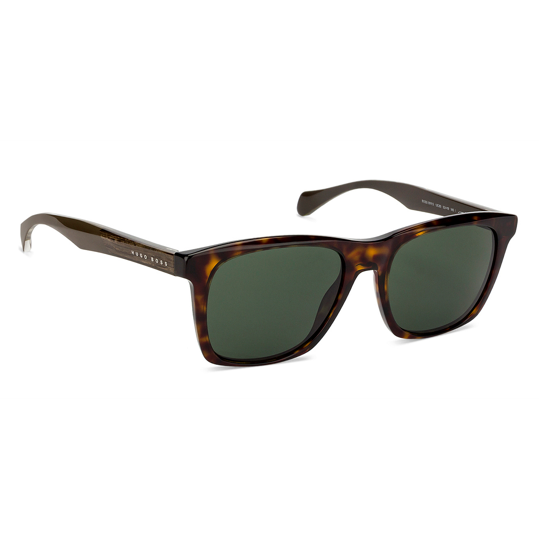 Hugo Boss Tortoise Full Rim Square left side