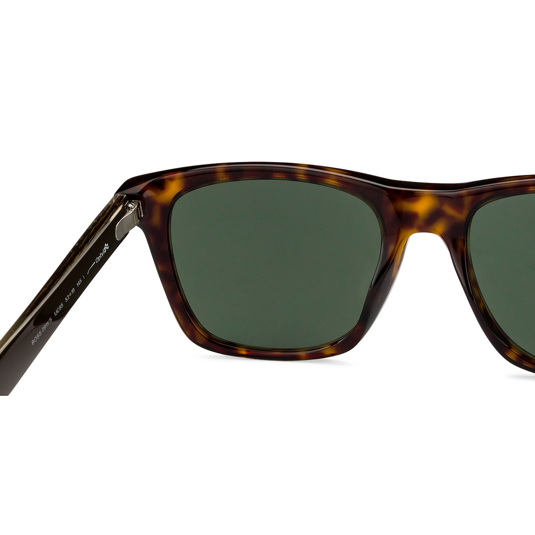 Hugo Boss Tortoise Full Rim Square right side