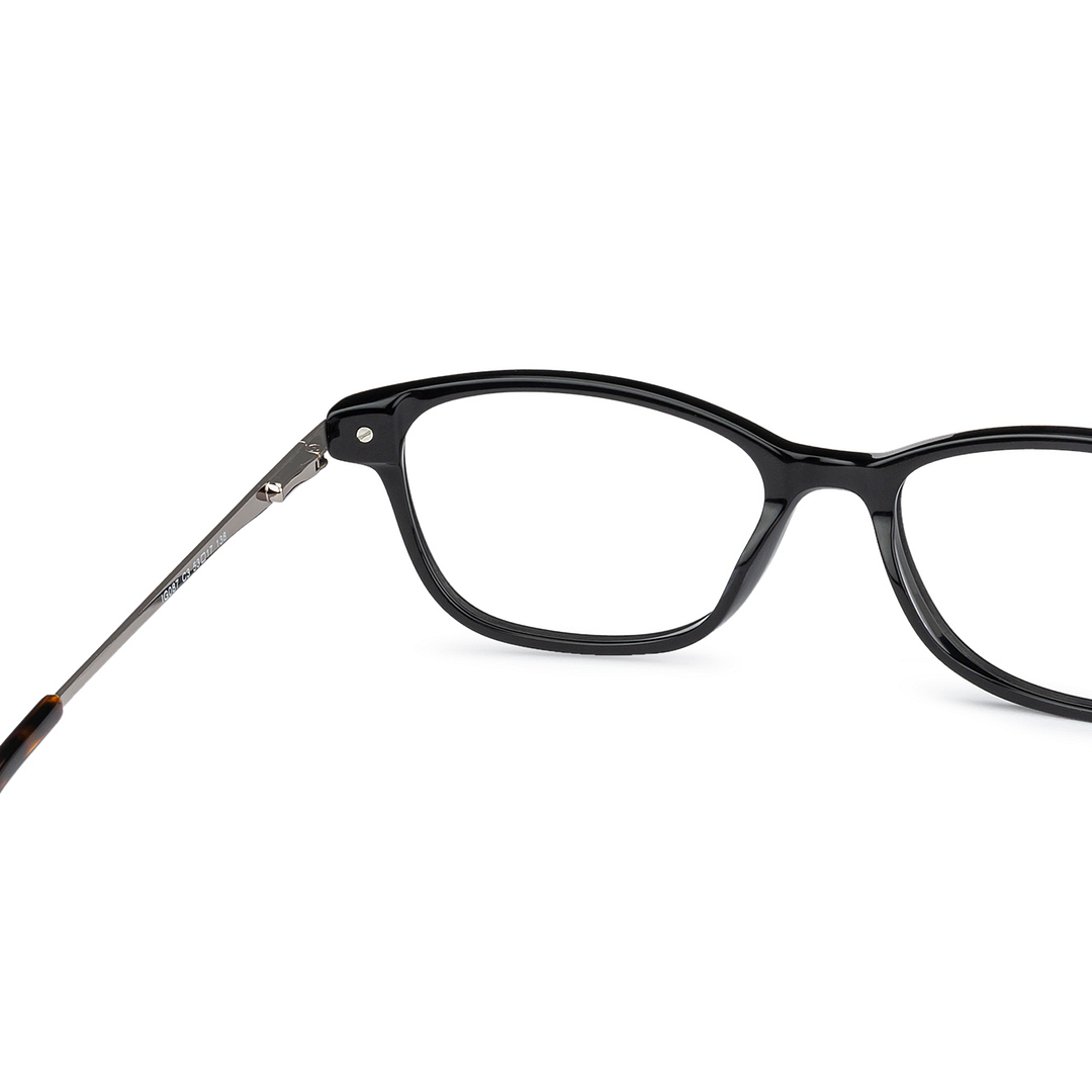 Vincent Chase Online Black Full Rim Cat Eye left side
