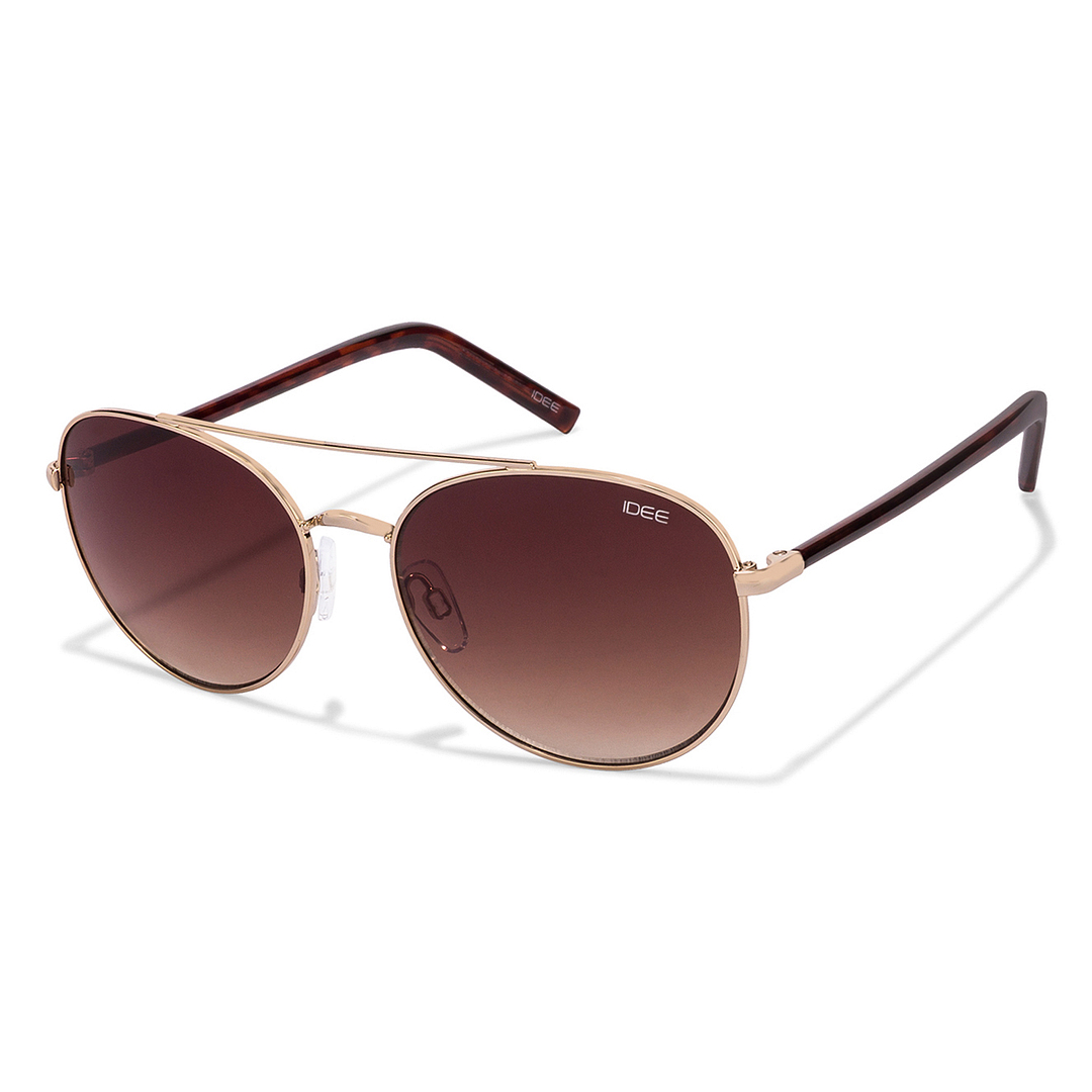 IDEE Gold Full Rim Round right side