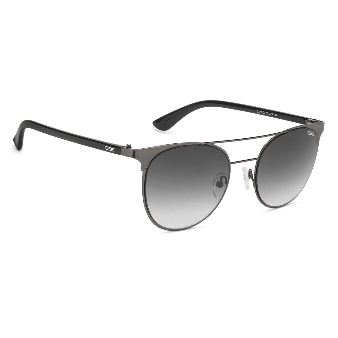 IDEE Mid Gunmetal Full Rim Round left side