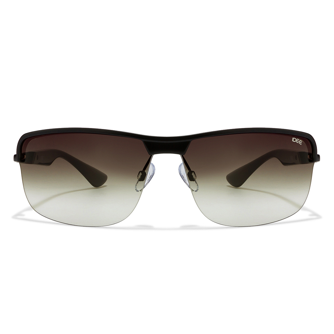 IDEE Black Half Rim Rectangle left side
