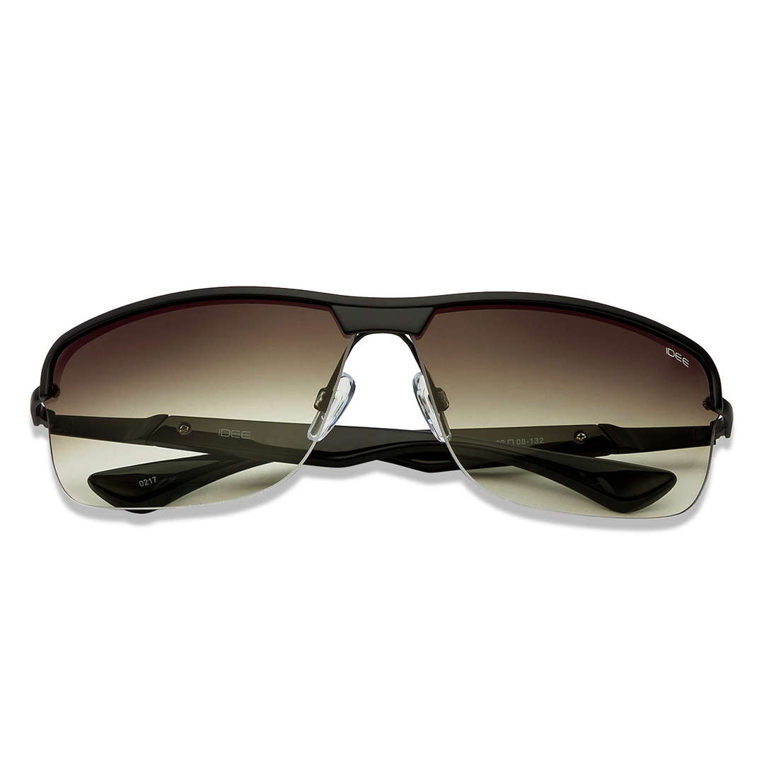 IDEE Black Half Rim Rectangle right side