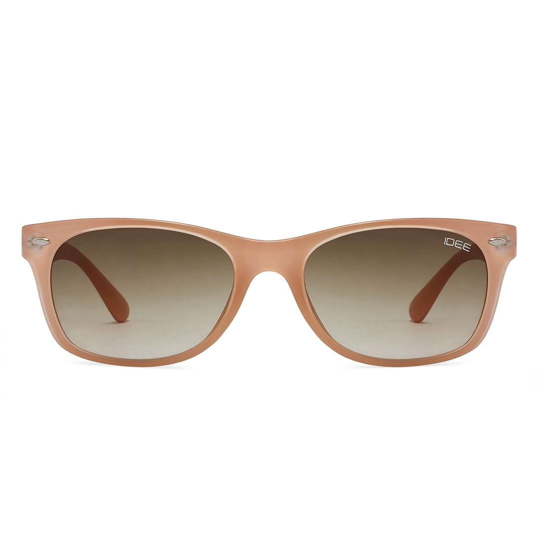 BRANDED Pink Full Rim Square left side