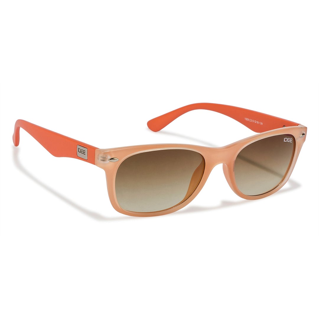 BRANDED Pink Full Rim Square left side