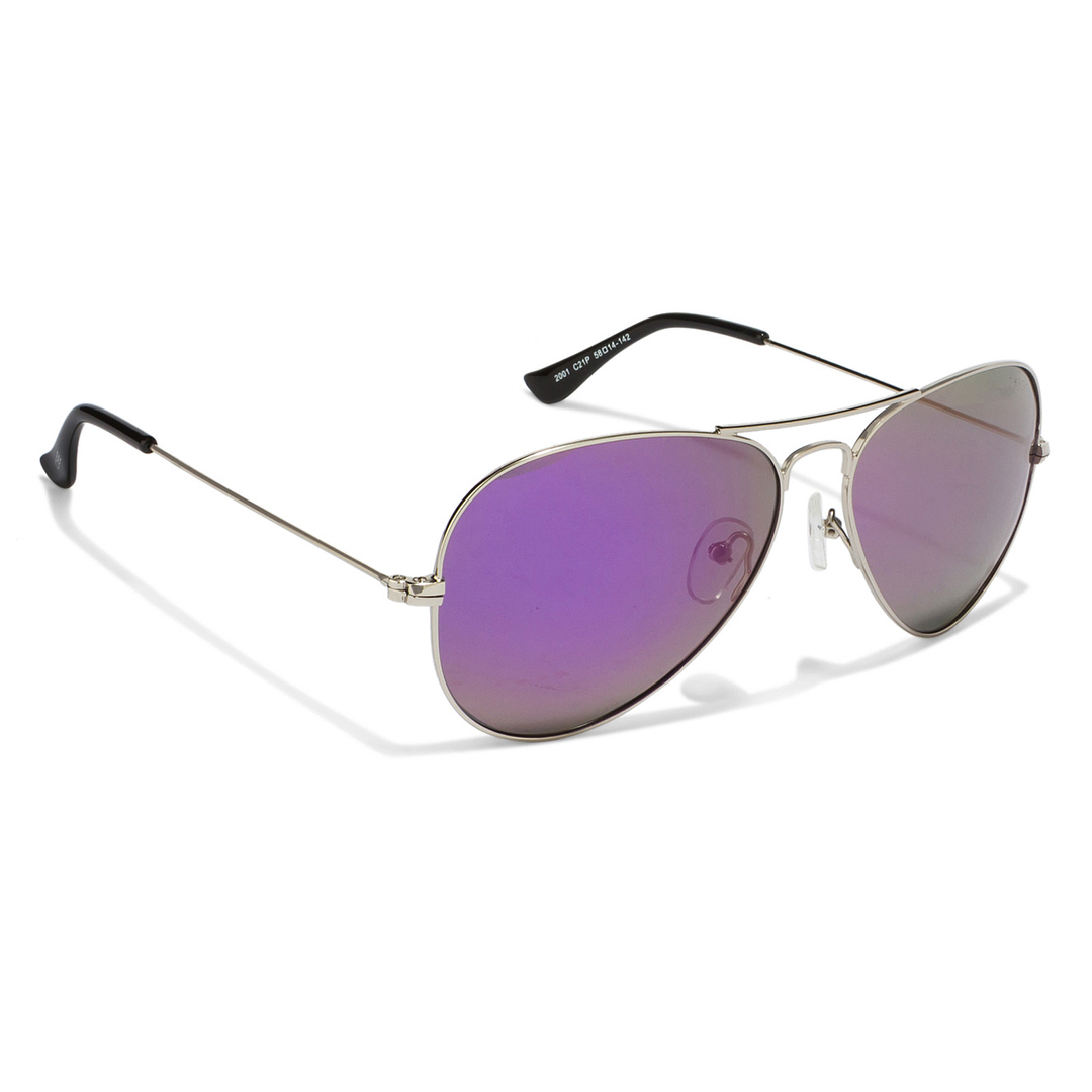 IDEE Silver Full Rim Aviator right side