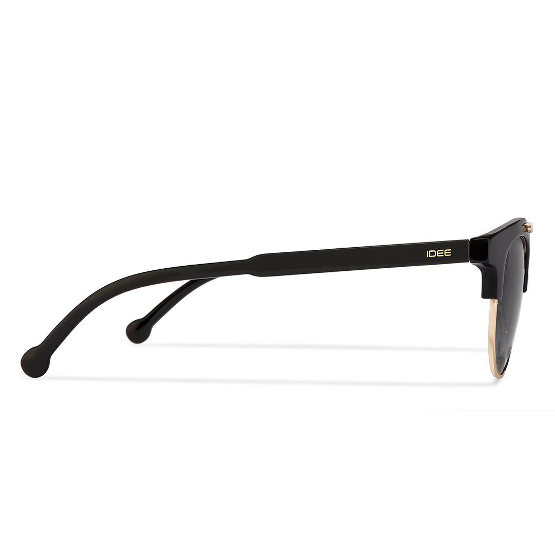 BRANDED Gold Full Rim Round left side