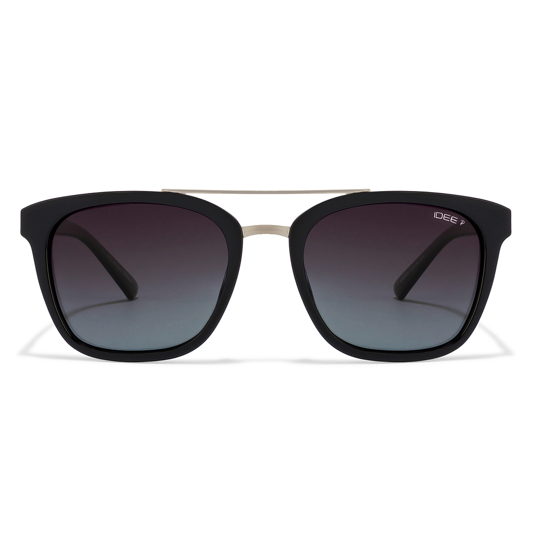 IDEE Dark Gunmetal Full Rim Square left side