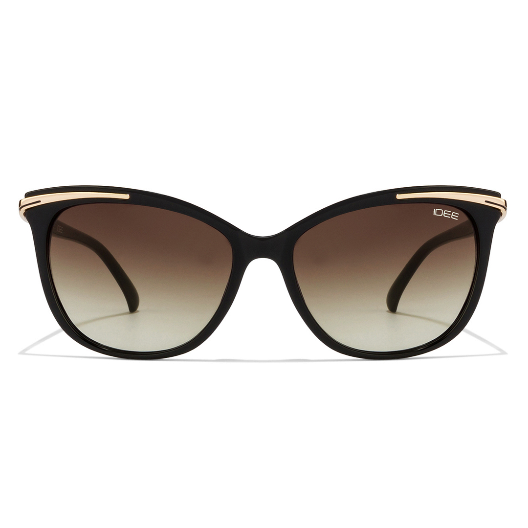 IDEE Black Full Rim Geometric left side