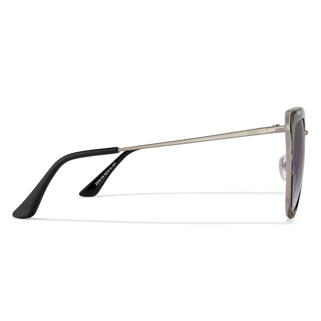 BRANDED Black Full Rim Cat Eye right side