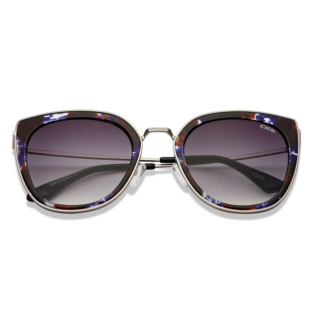 BRANDED Black Full Rim Cat Eye right side