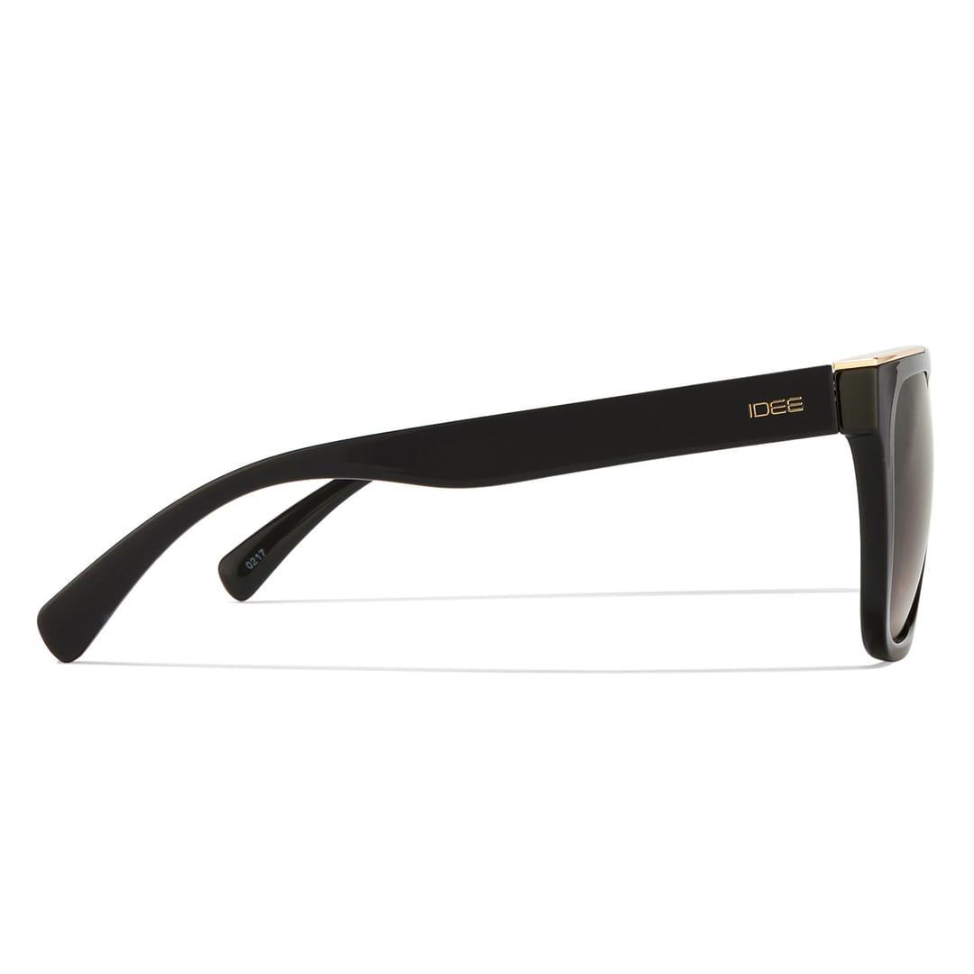 IDEE Black Full Rim Square right side