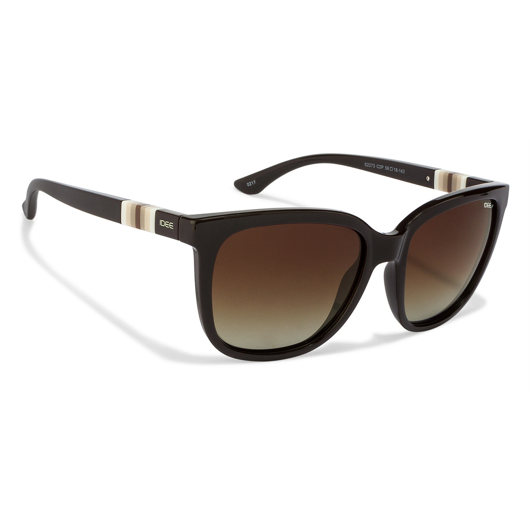 IDEE Light Brown Full Rim Square right side