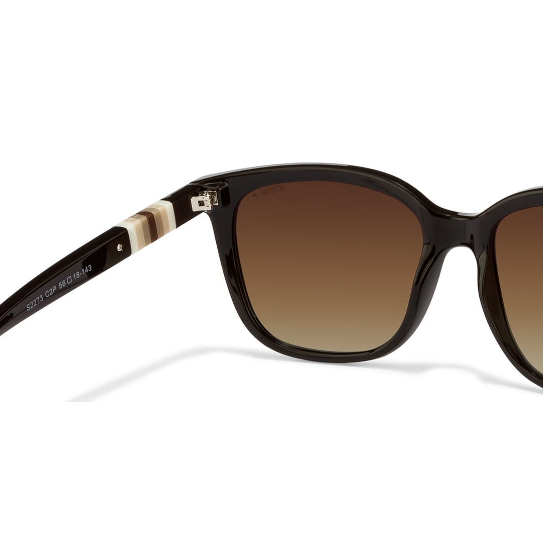 IDEE Light Brown Full Rim Square right side