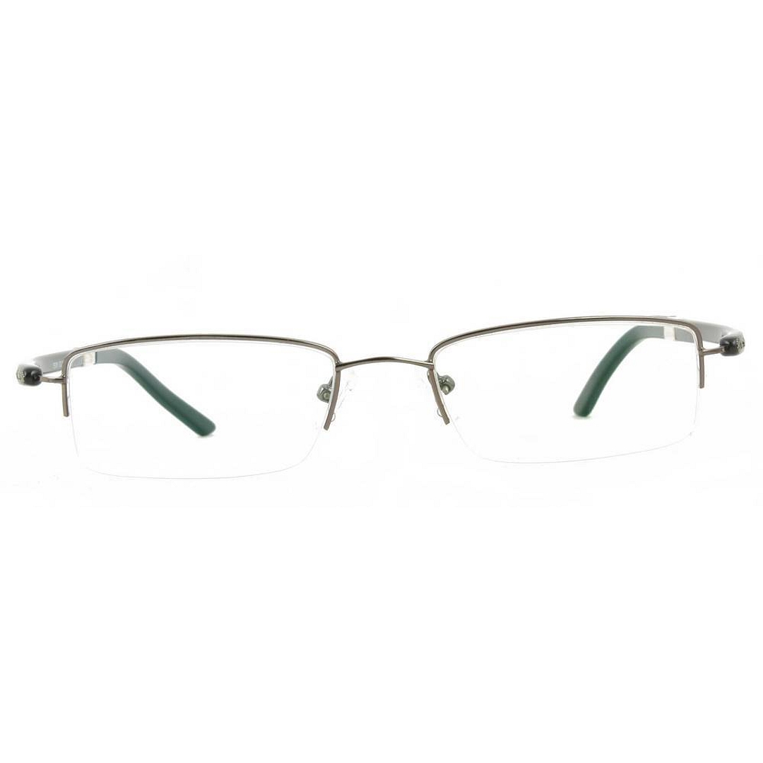 Lenskart Black Half Rim Rectangle left side