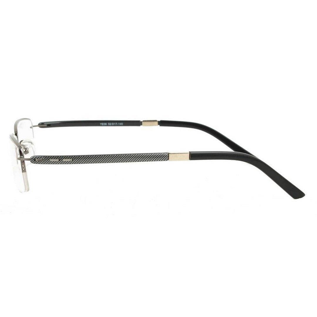 Lenskart Black Half Rim Rectangle left side