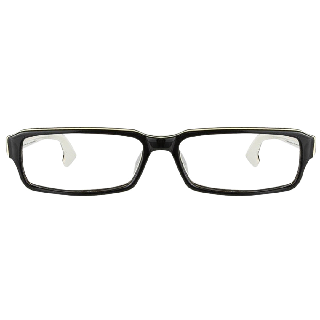 BRANDED Black Full Rim Rectangle left side