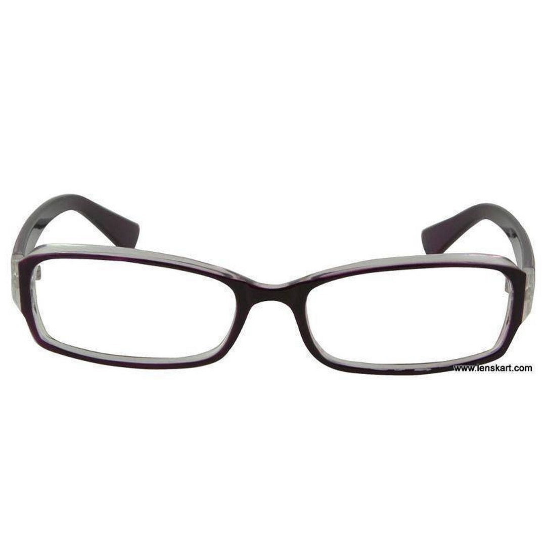 Lenskart Violet Full Rim Rectangle right side