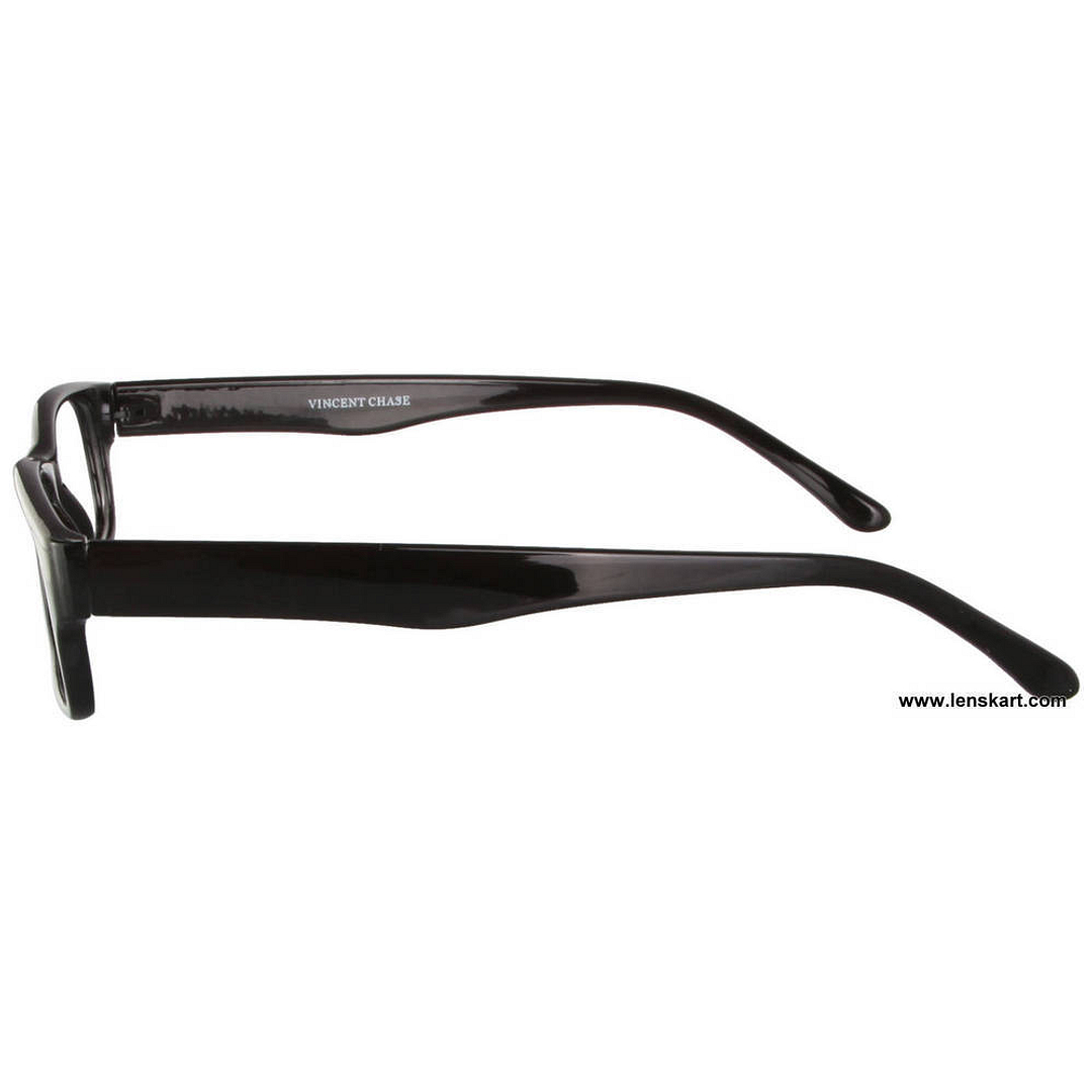 Vincent Chase Online Black Full Rim Rectangle left side