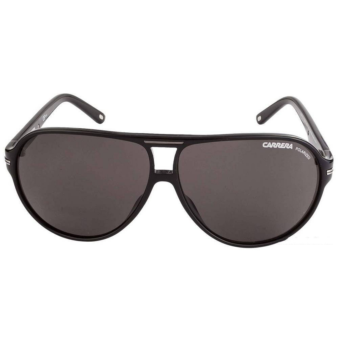 BRANDED Black Full Rim Aviator left side