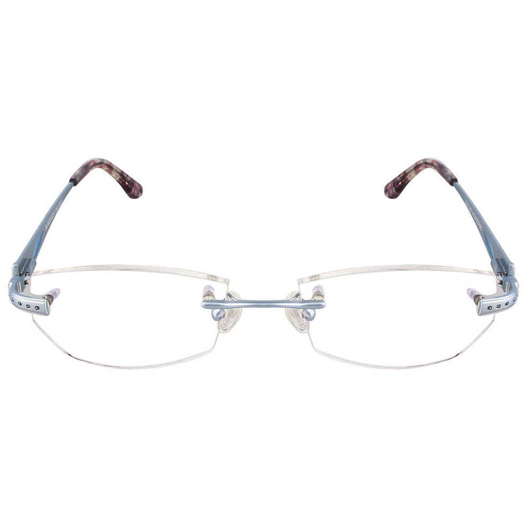 BRANDED Sky Blue Rimless right side