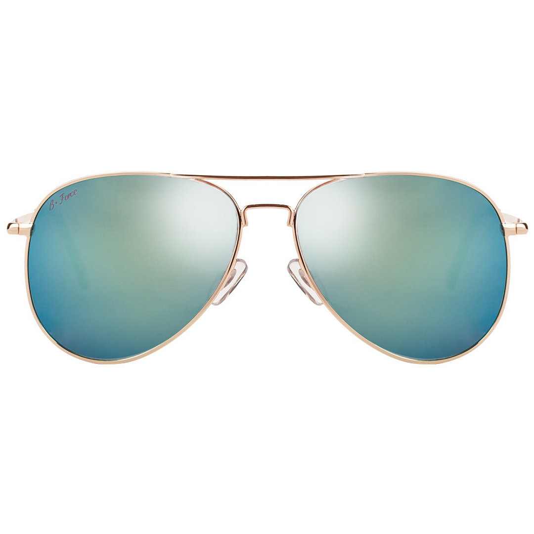 Vincent Chase Online Gold Full Rim Aviator left side