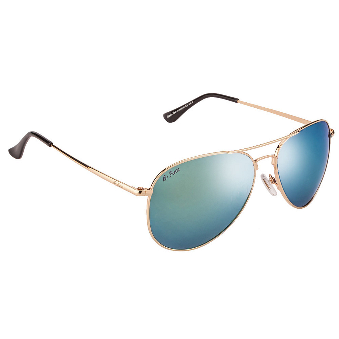 Vincent Chase Online Gold Full Rim Aviator left side