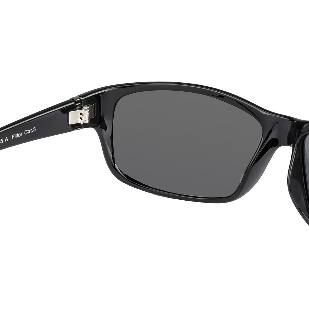 Polaroid Black Full Rim Round right side