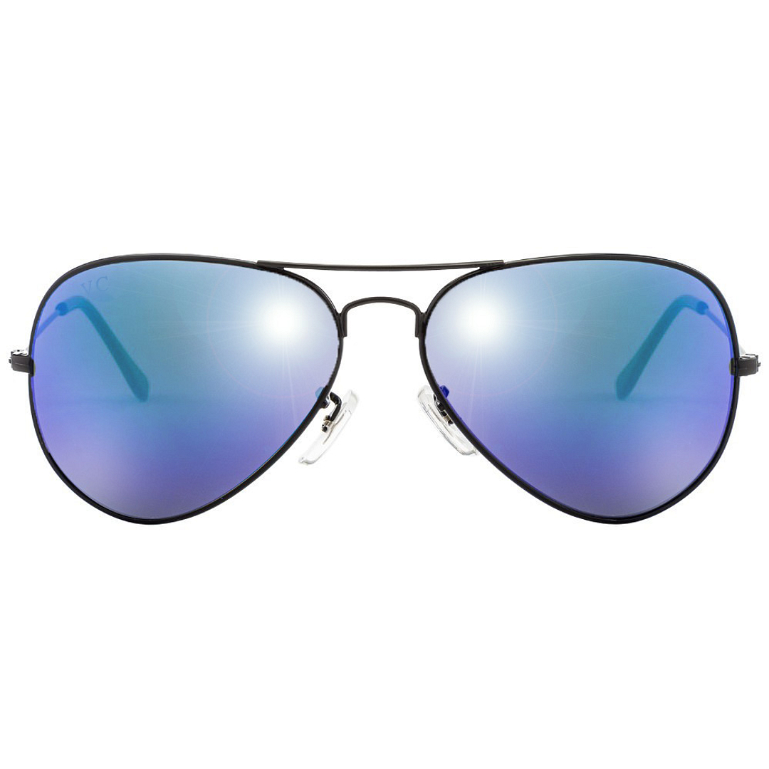 Vincent Chase Online Black Full Rim Aviator left side