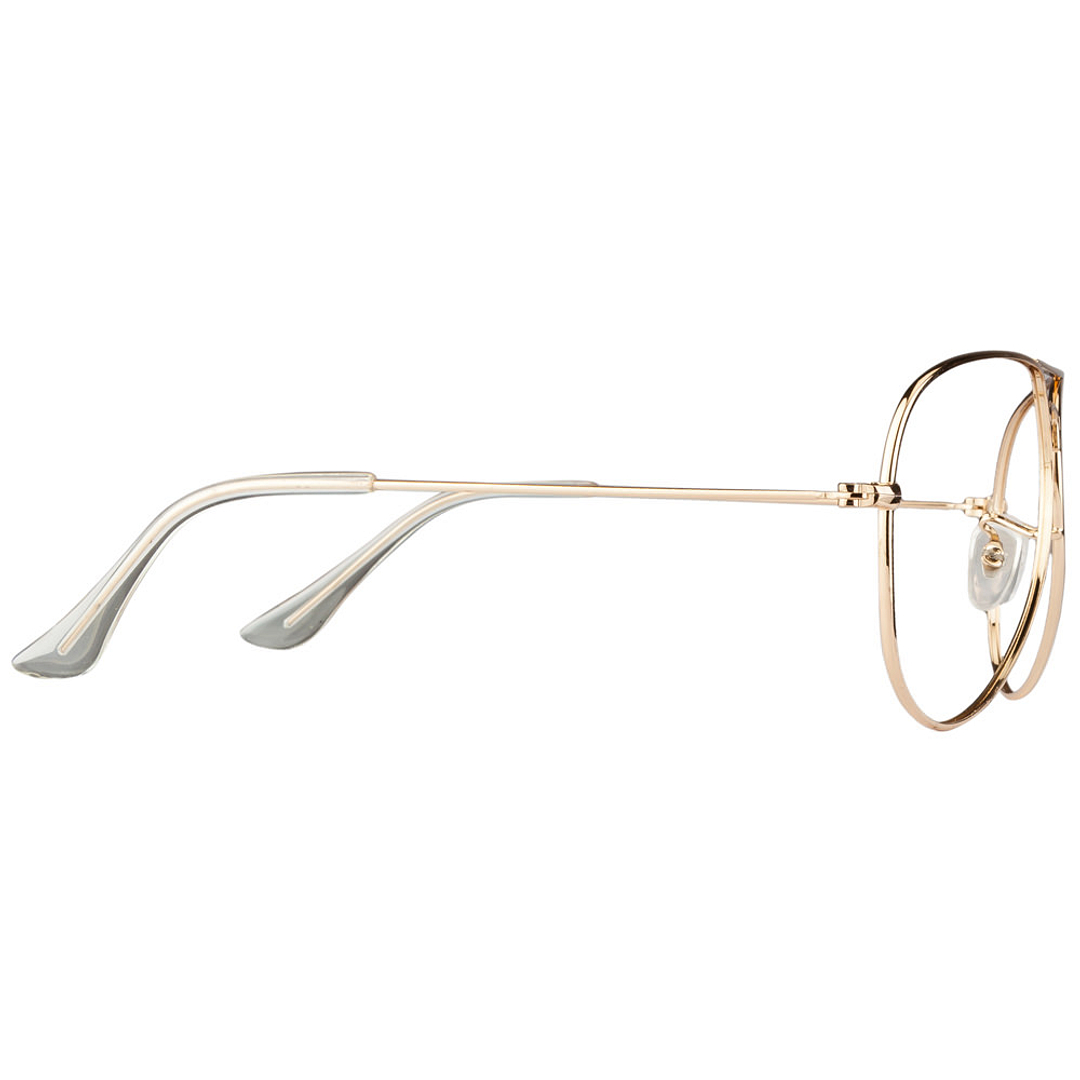 Vincent Chase Online Gold Full Rim Aviator right side