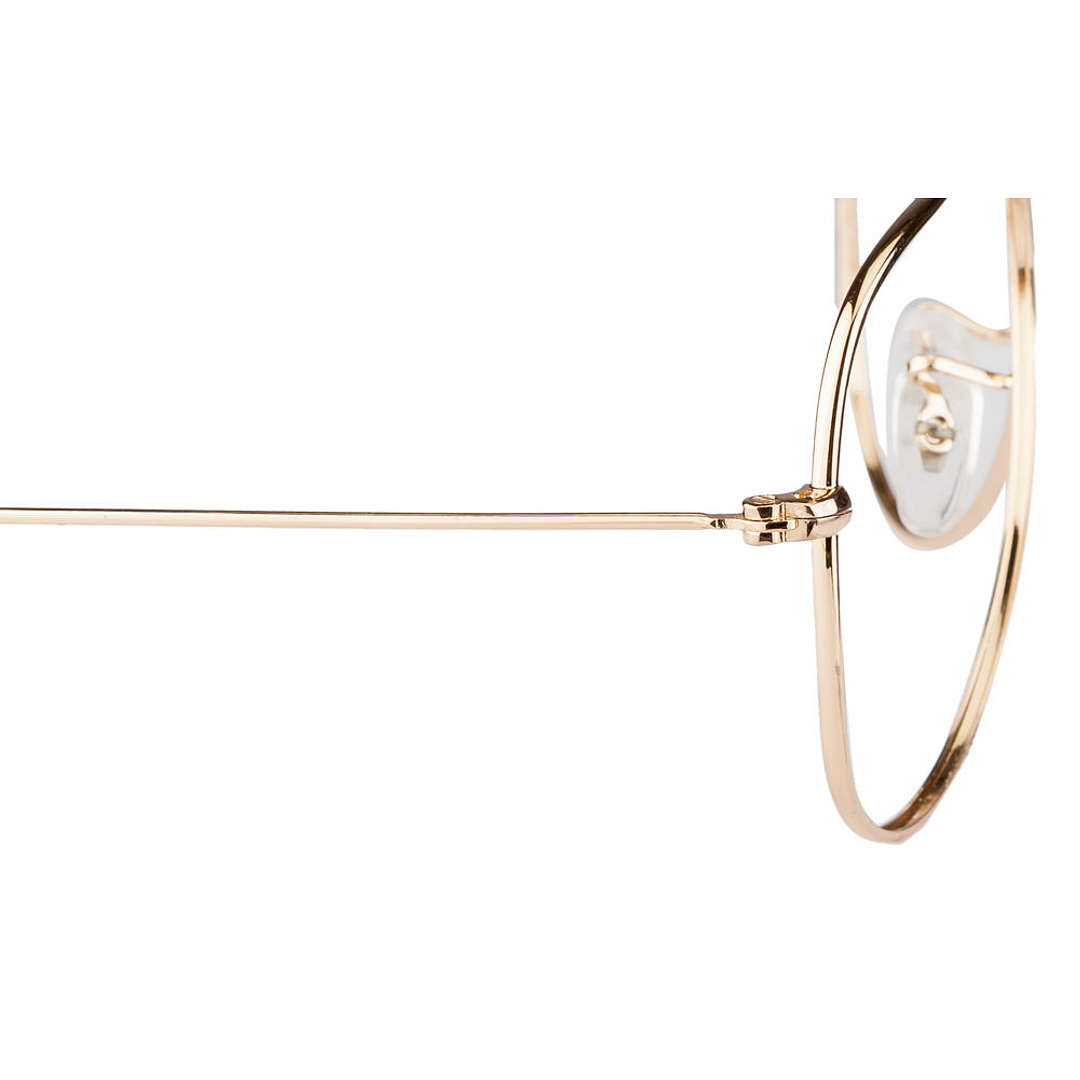 Vincent Chase Online Gold Full Rim Aviator left side