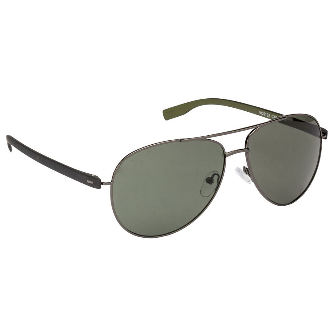 Vincent Chase Online Gunmetal Full Rim Aviator left side
