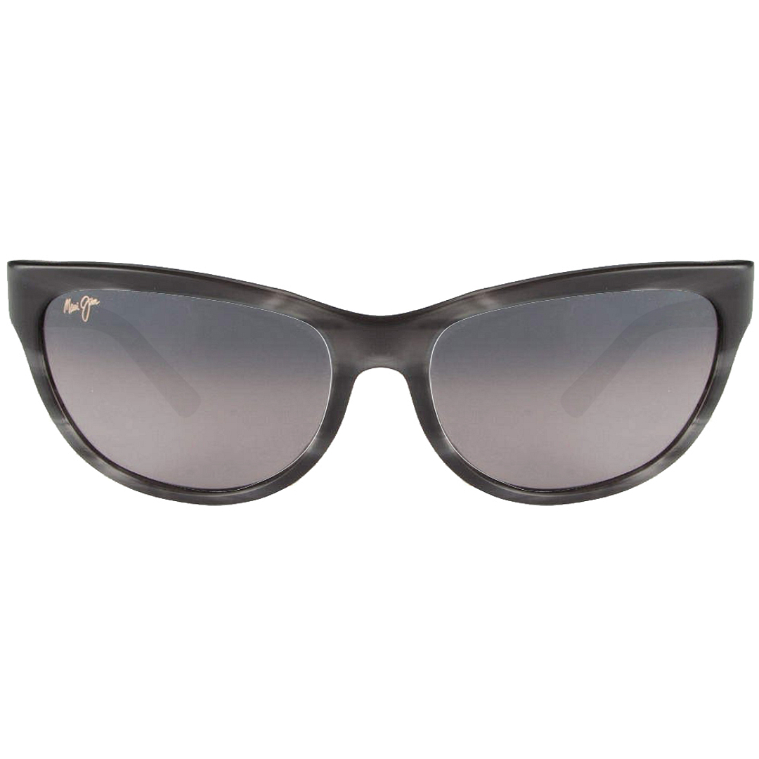 BRANDED Light Grey Full Rim Cat Eye left side