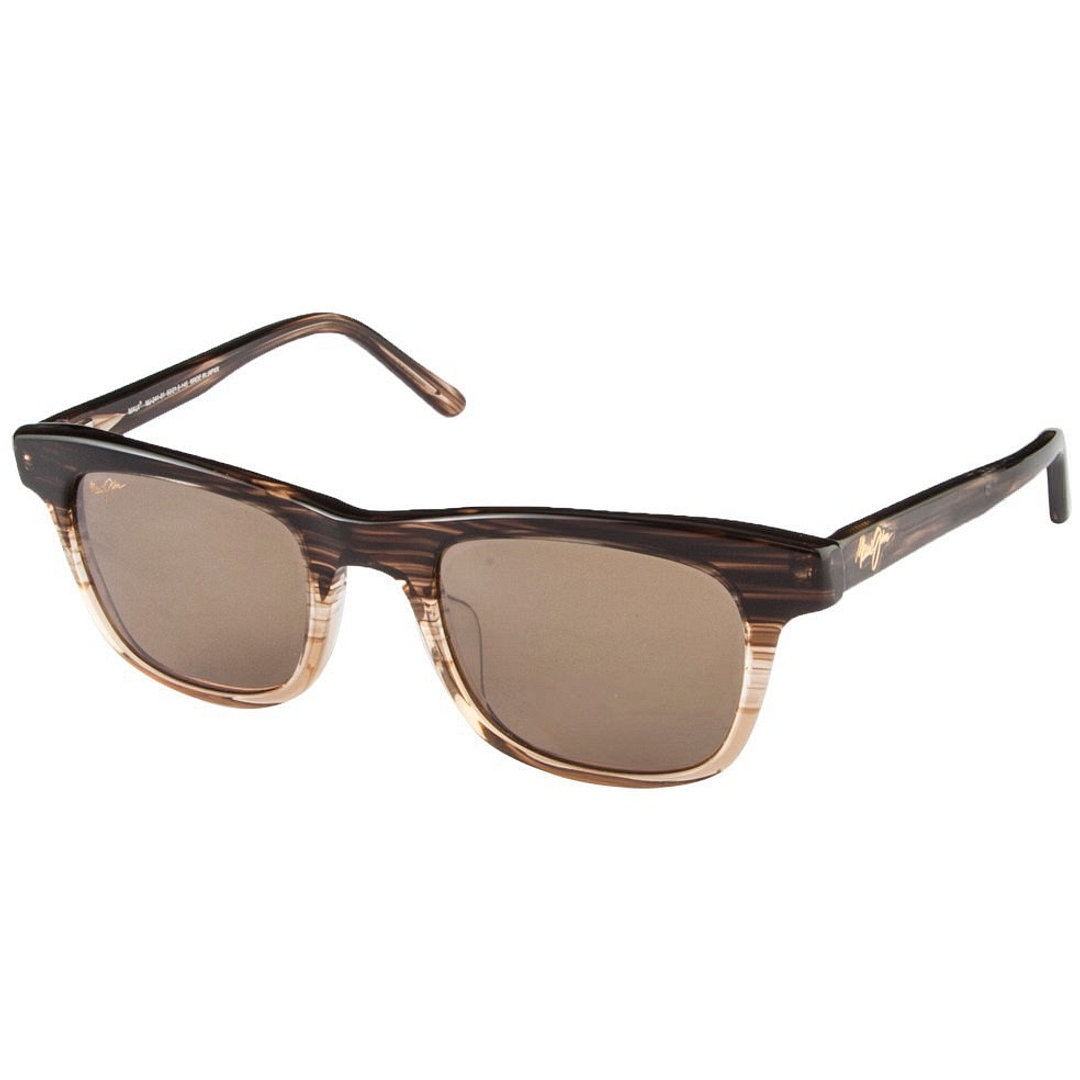 BRANDED Dark Brown Full Rim Square right side