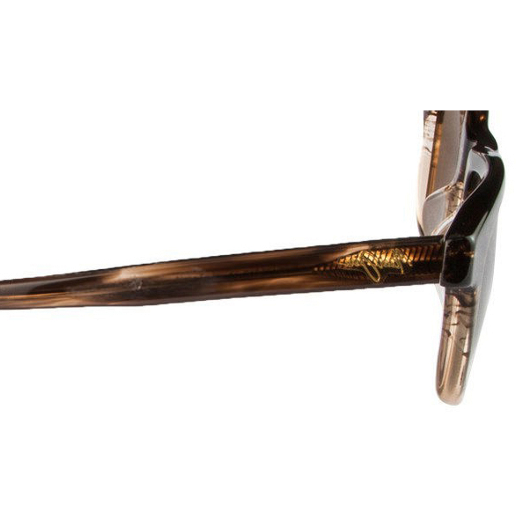 BRANDED Dark Brown Full Rim Square right side