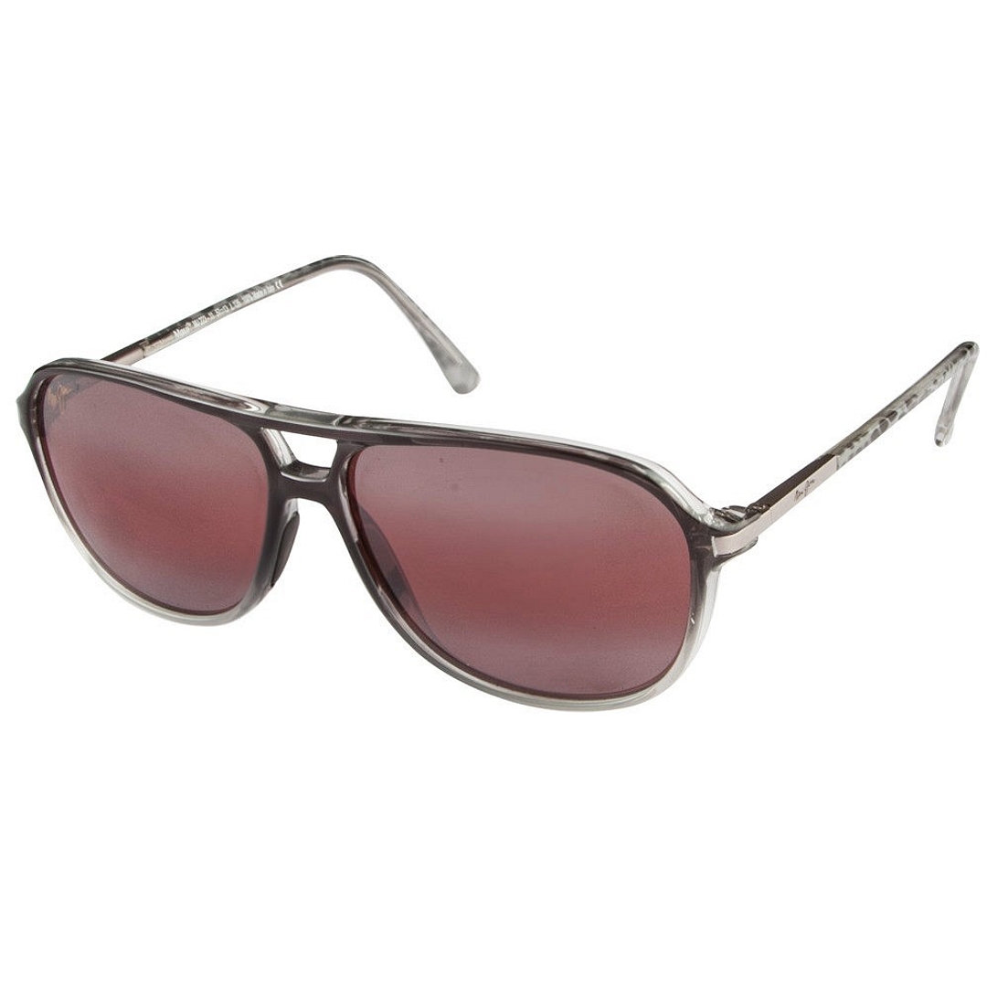 BRANDED Light Grey Full Rim Square left side