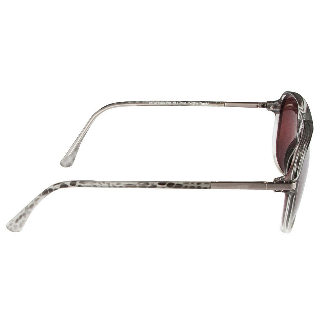 BRANDED Light Grey Full Rim Square right side