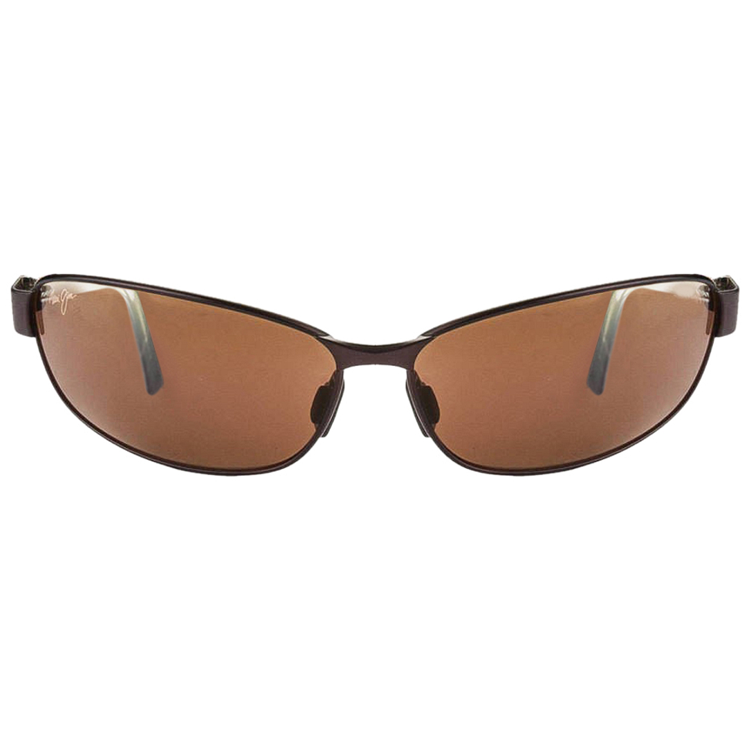 BRANDED Dark Brown Full Rim Rectangle left side