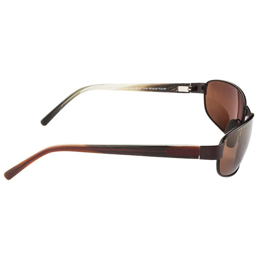 BRANDED Dark Brown Full Rim Rectangle left side