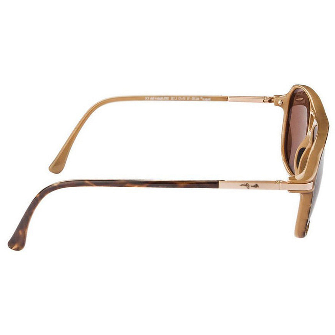 BRANDED Tortoise Full Rim Aviator right side
