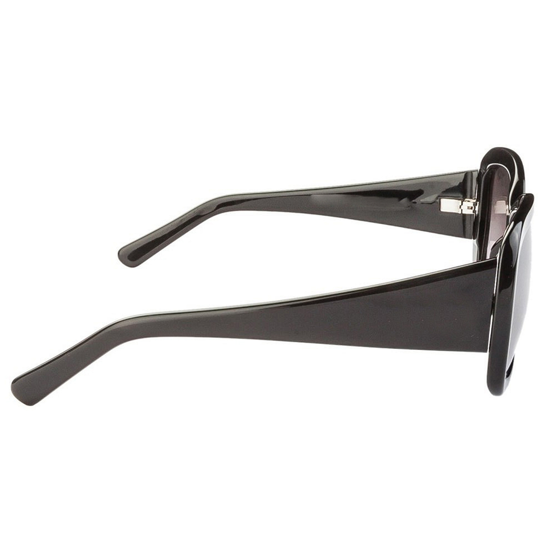 BRANDED Black Full Rim Square left side