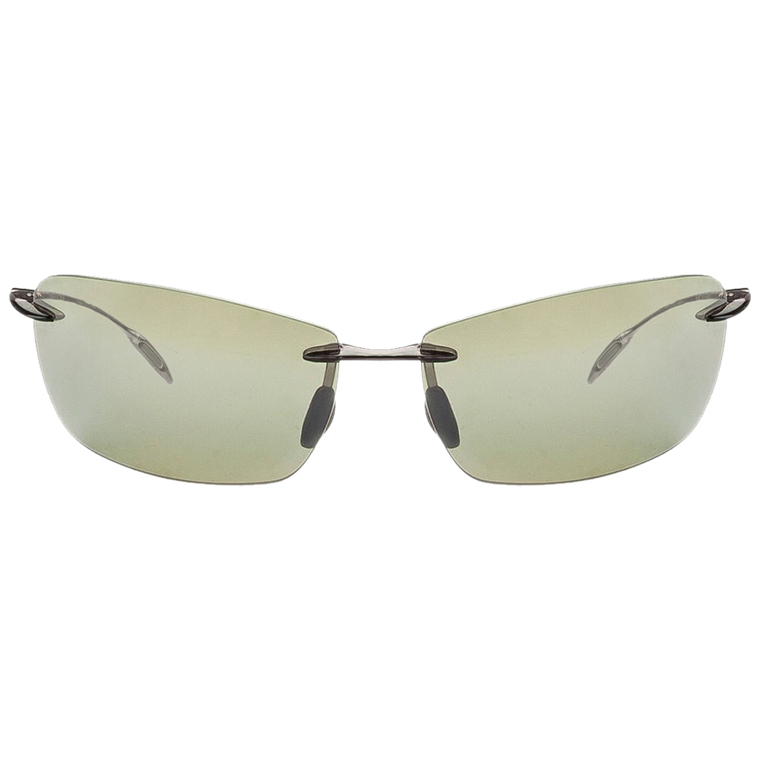 BRANDED Light Grey Rimless Rectangle left side