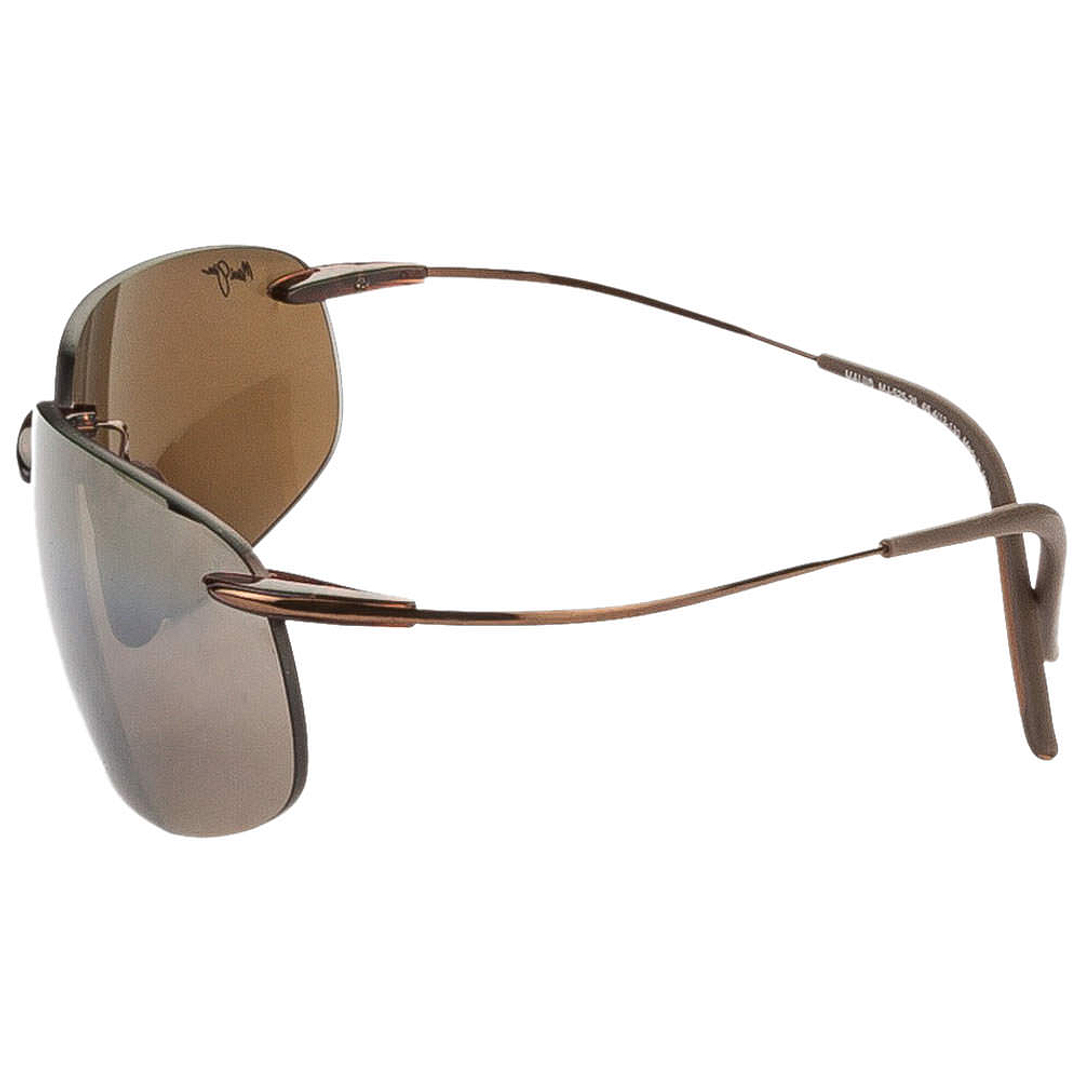 BRANDED Golden Brown Rimless Others left side