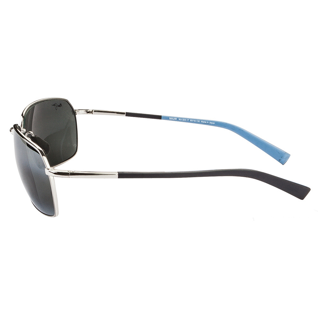 Buy Maui Jim High Tide 323-17 Silver Blue Grey Sunglasses at Lenskart.