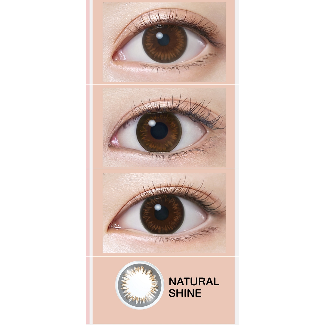 Johnson & Johnson Johnson   Johnson Acuvue Define Dailies Natural Shine Color Plano and Power 30 LP Contact Lens right side