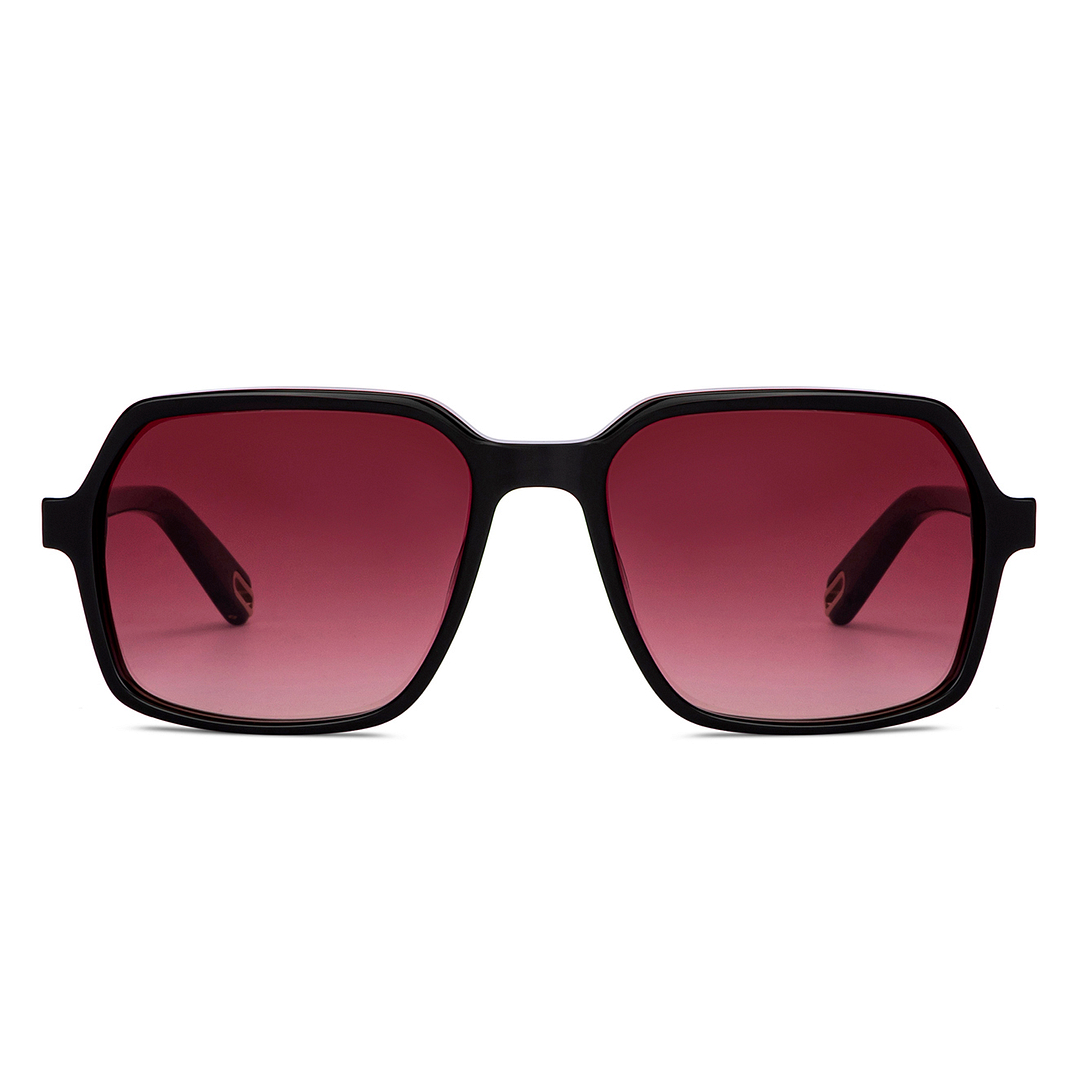 John Jacobs Online Black Full Rim Square left side