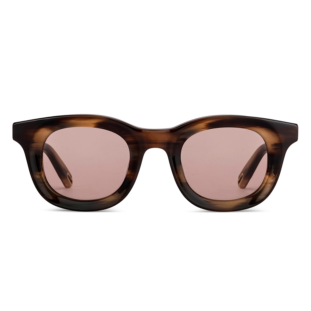 John Jacobs Online Light Brown Full Rim Square left side