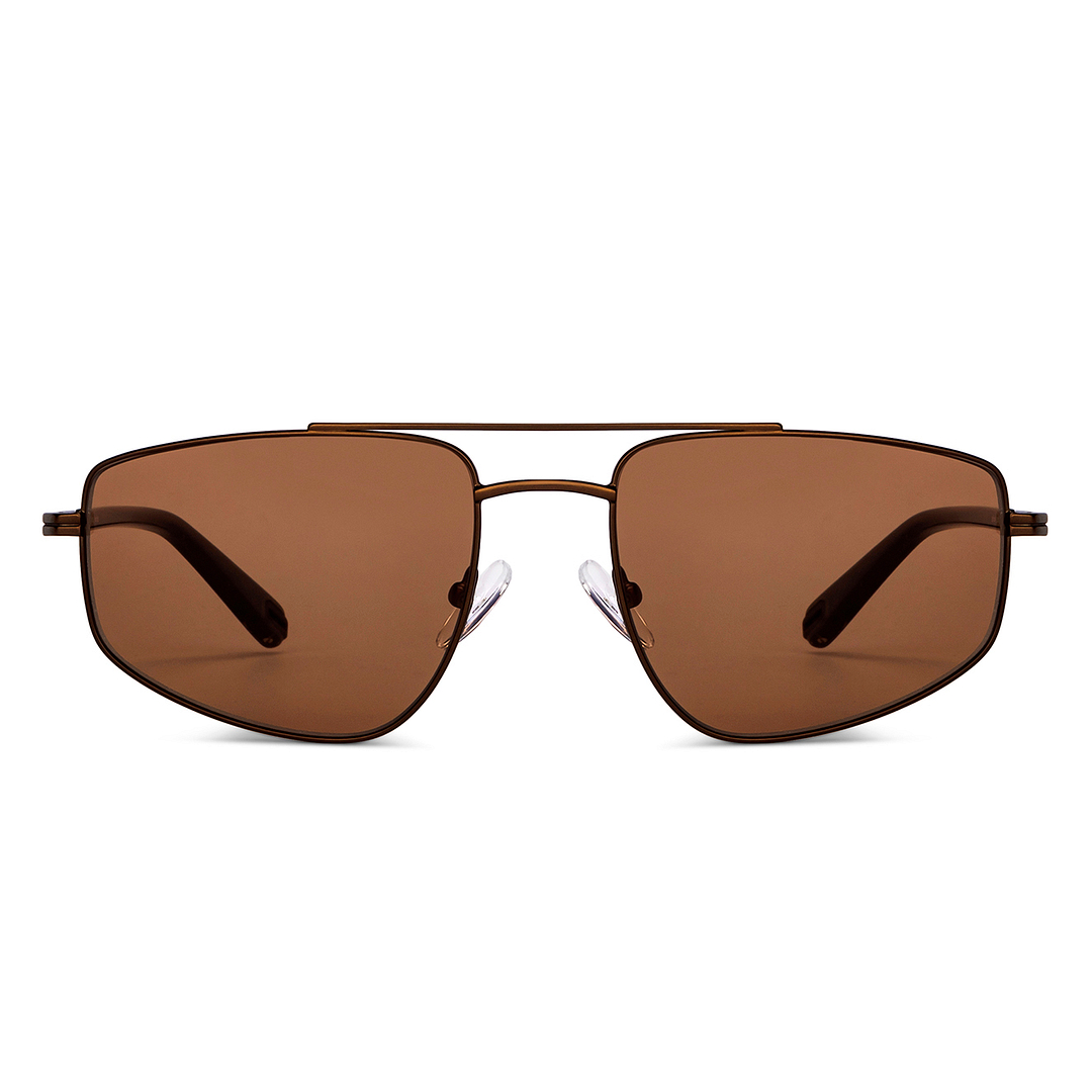 John Jacobs Online Dark Brown Full Rim Rectangle left side